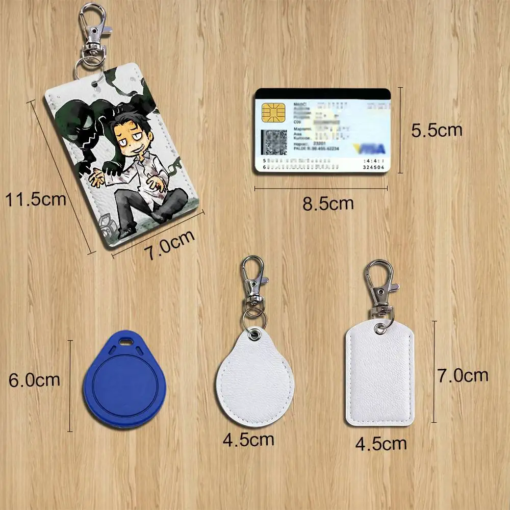 Limitation game Outlast Trials Card Holder Keychain Key Ring Door Lock Access Protective Case For Security Gift