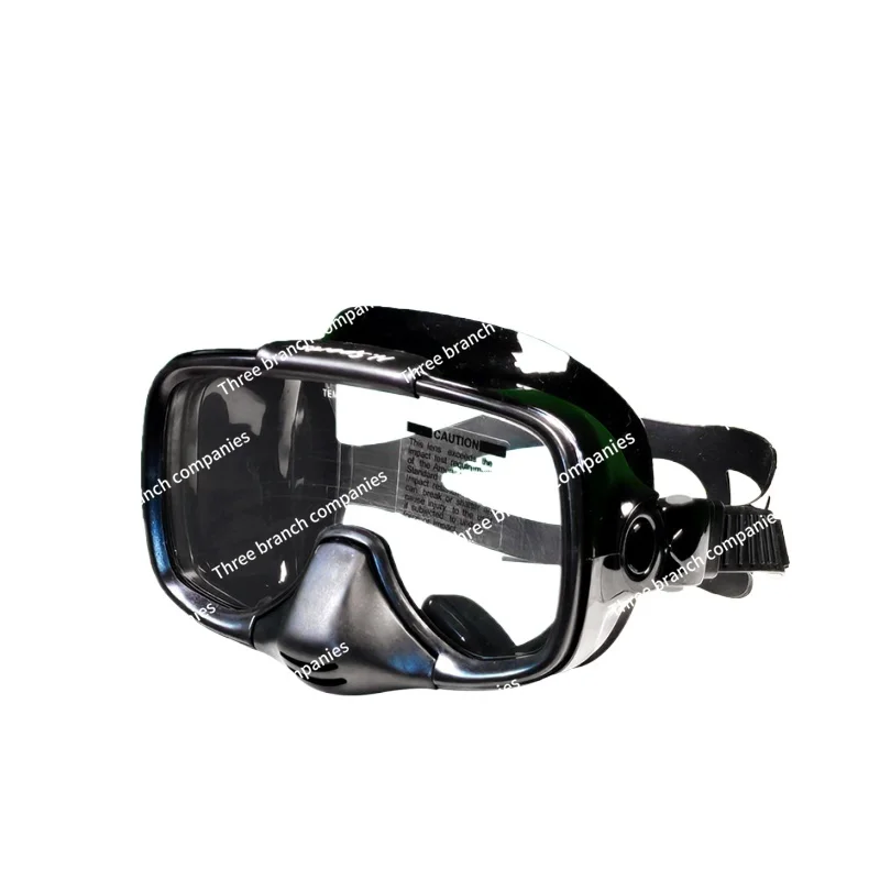 Diving Mask Scuba Tempered Glass HD Large Frame Large Vision Snorkeling Mask Deep Dive Diving Mask