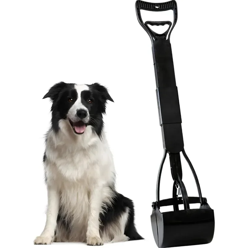 

80cm Pet Poop Clean Tool Dog Poop Pick Up Collector for Yard & walks Portable Foldable Poop Scooper for Small Medium Large Dogs