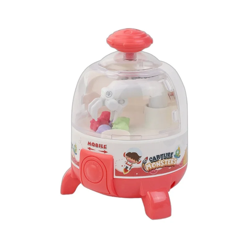 Mini œuf torsadé pour enfants, jouets interactifs parent-enfant, machine à attraper des dinosaures mignons