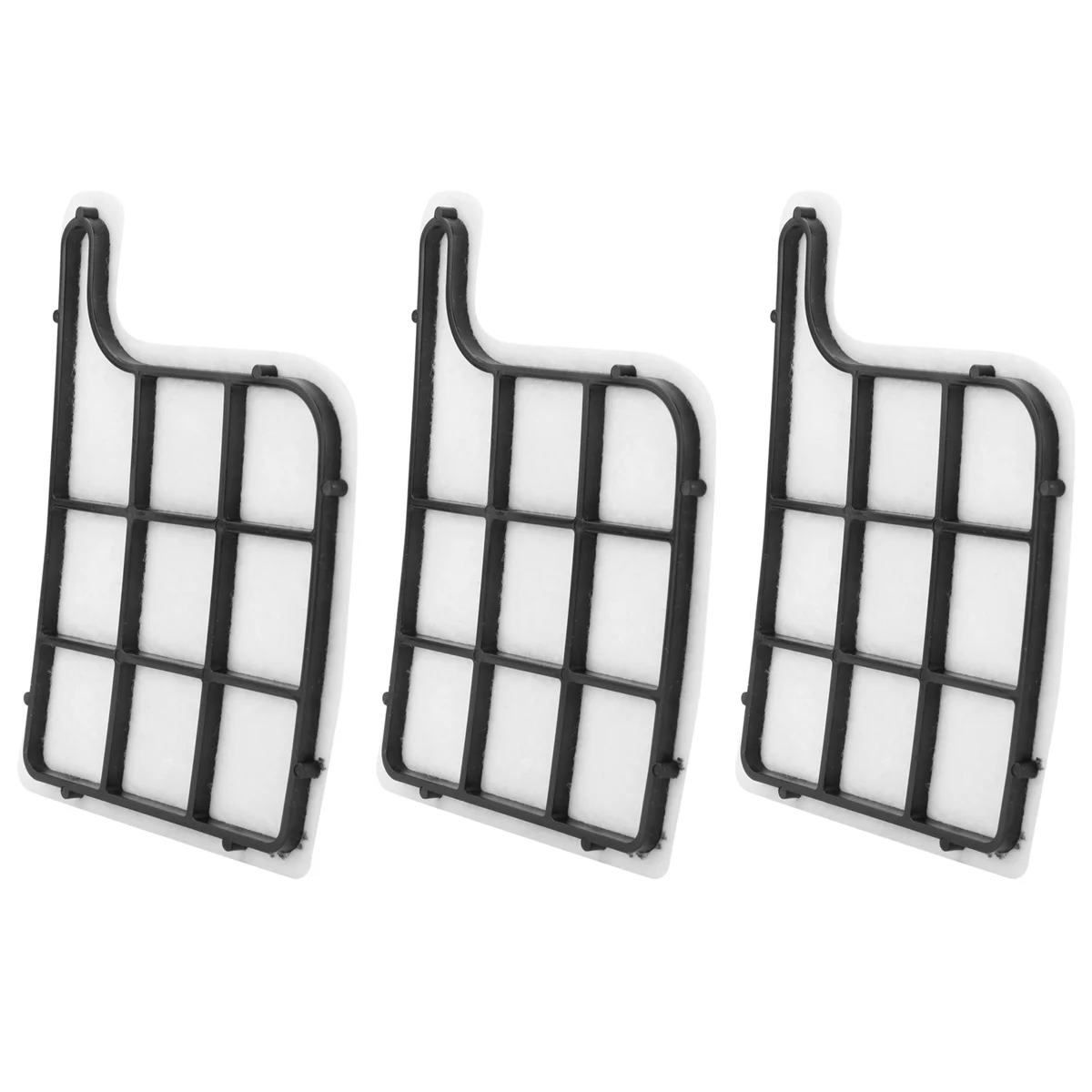 New Tech 3 pezzi Filtro di protezione motore Filtro di protezione adatto per Kobold VK 135 e 136