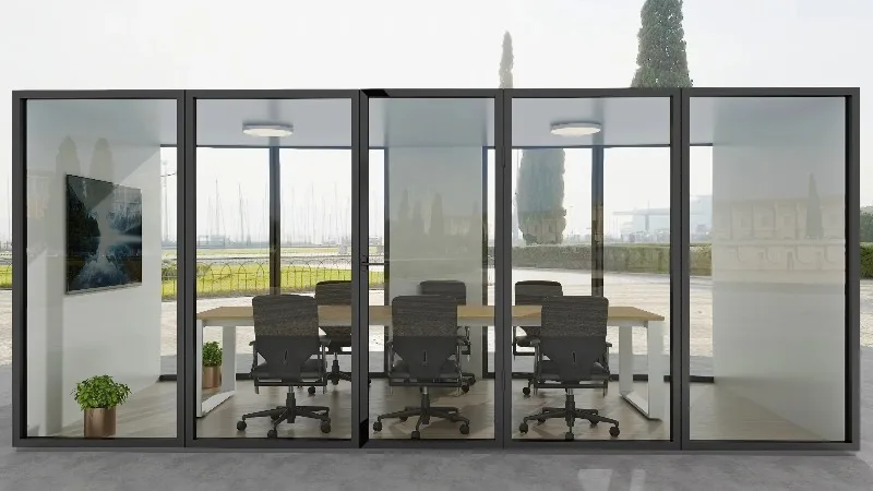 Customizable Isolation Silent Privacy Movable Portable Office Pod Phone Soundproof Studio Booth Soundproof Pod Silent Booth
