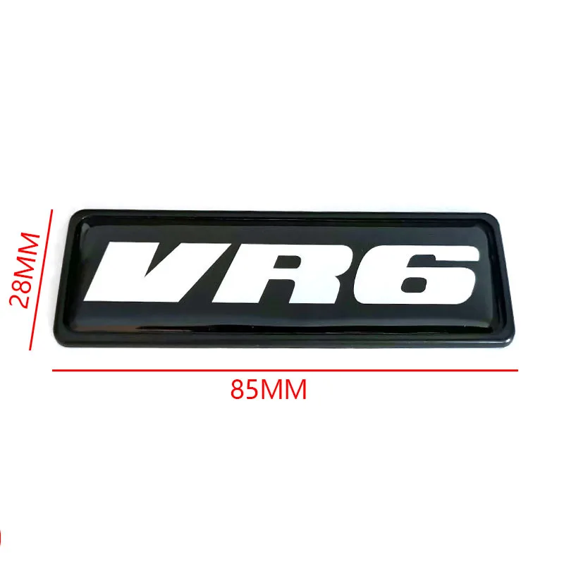 3D Car Sticker Tattoo I MK3 Rear Chrome Badge Emblem Vent GLX  VR6 Trunk Emblem