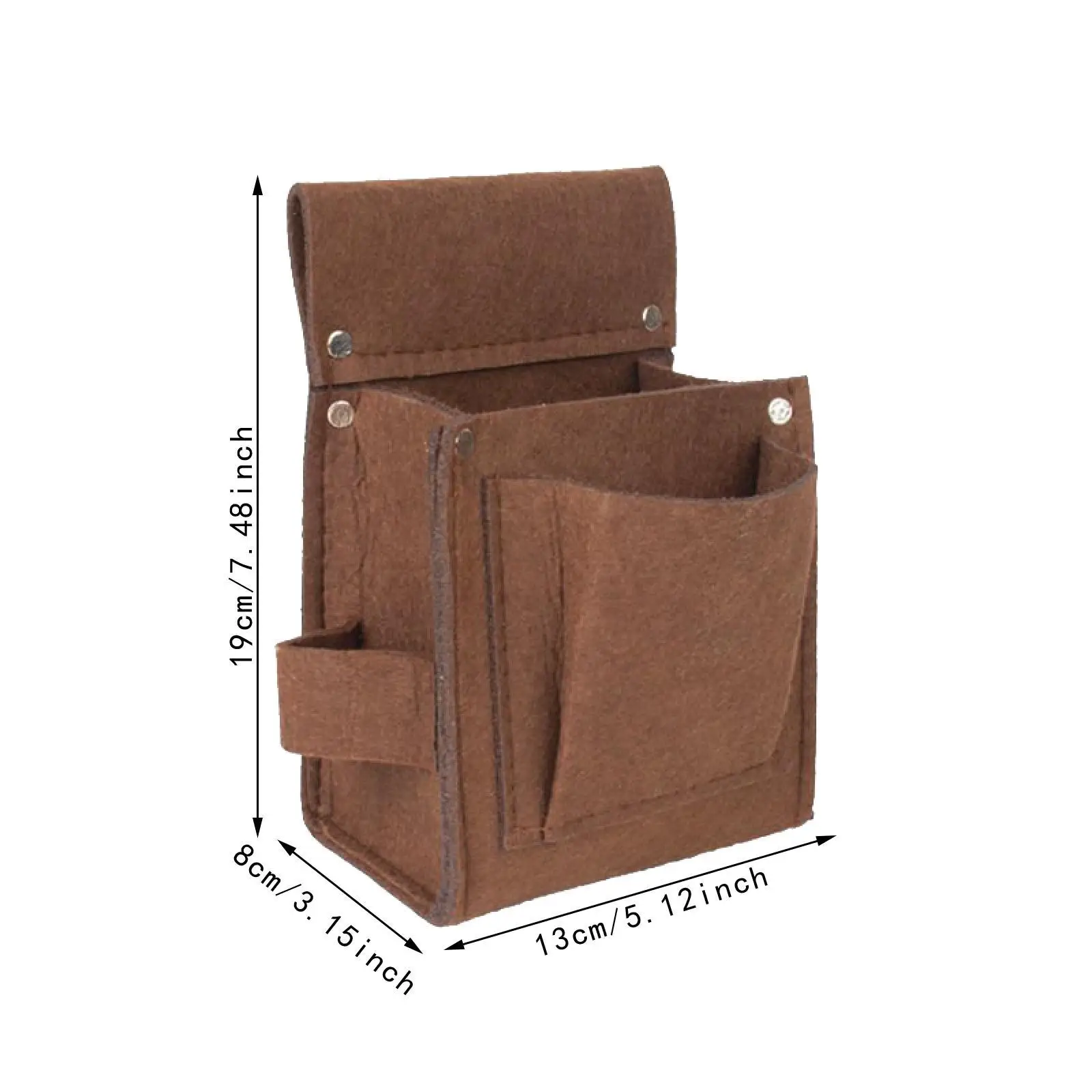 Tool Waist Bag Adjustable Waist Strap Versatile Organizer Utility Pouch for