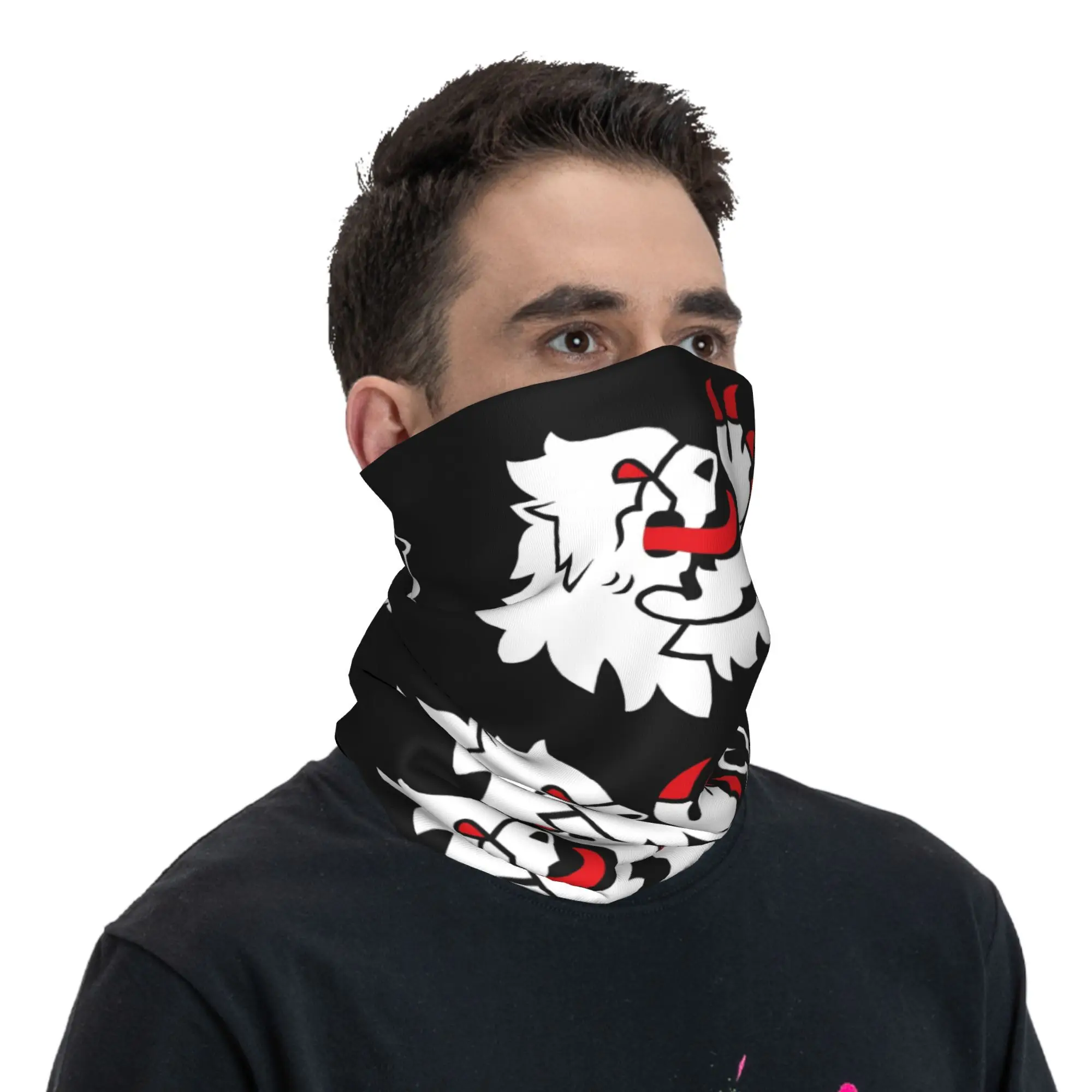 Custom M-Malossied Winter Headband Neck Warmer Women Men Ski Camping Tube Scarf  Face Bandana Gaiter