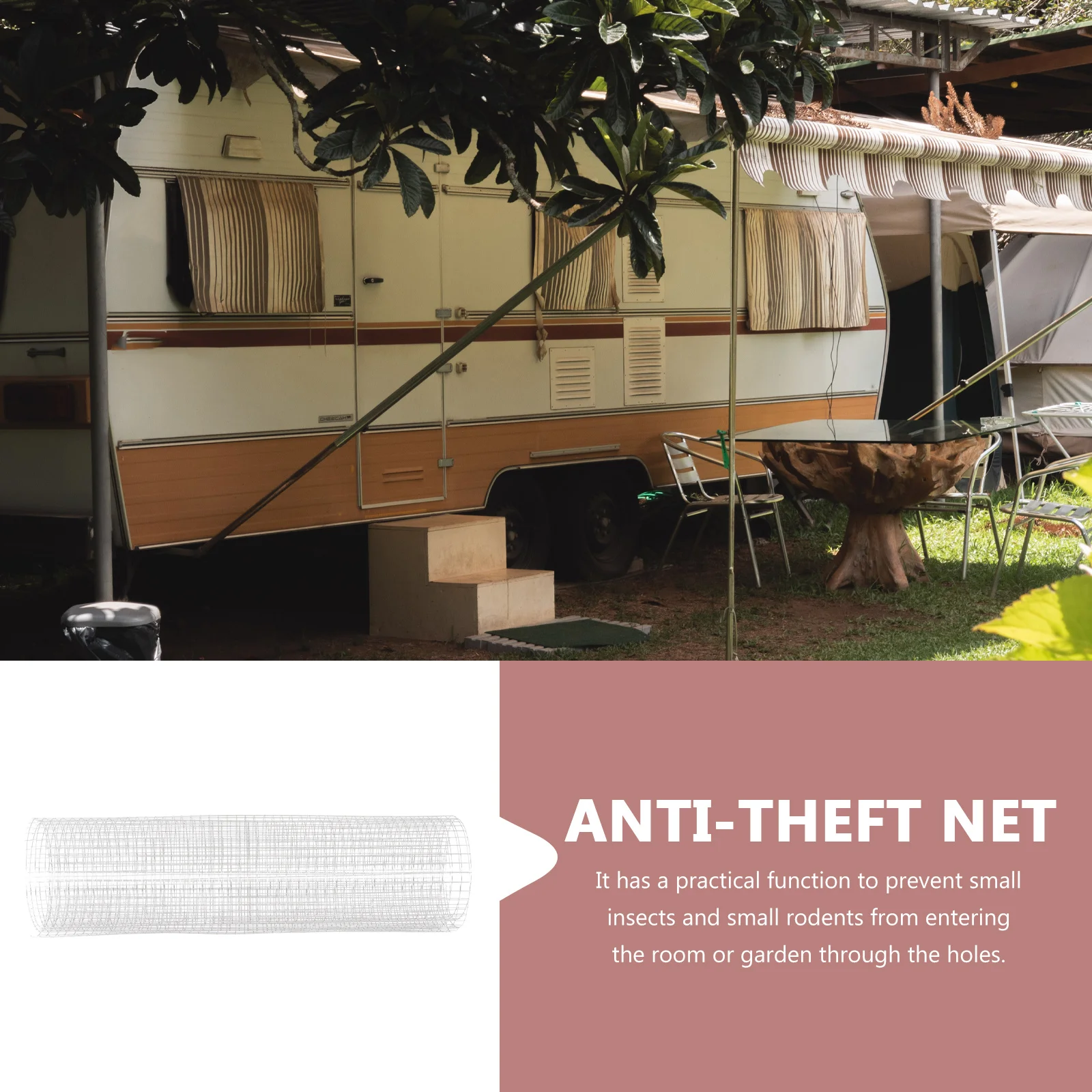 Hoja de alambre tejida de malla antiinsectos de acero inoxidable para puertas de ventanas, jardín, cocina, resistente a la oxidación, Metal estable duradero