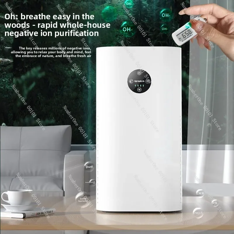 Negative Ion Technology,Desktop Air Purifier for Formaldehyde and Secondhand Smoke