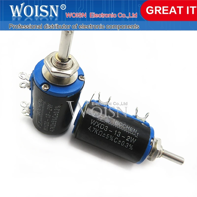 

10PCS Precision multi-turn potentiometer WXD3-13-2W 22K