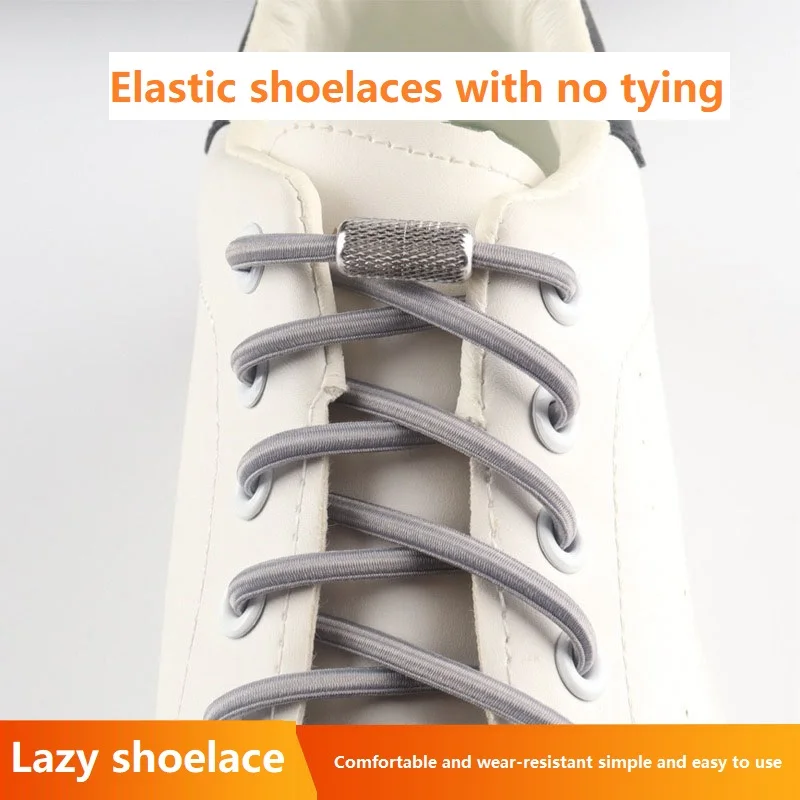 New Elastic Laces Sneakers Laces Without Tie Elastic Lace for Shoe Shoelaces Without Binding Elastic Laces Sneakers Children