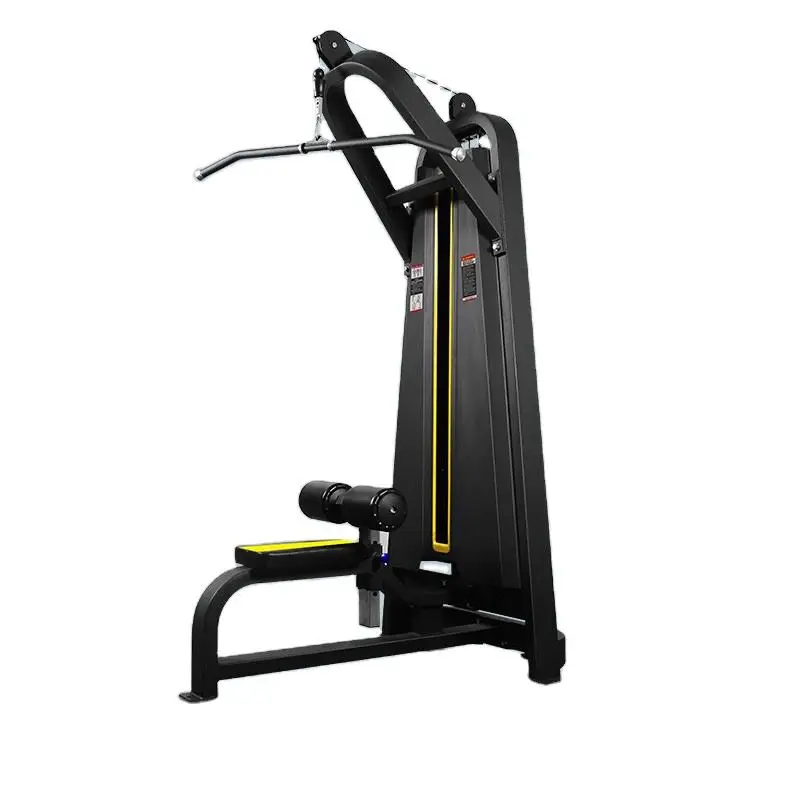 Gym Equipment Latest Design Gym Fitness Pin Loaded Lat Pulldown Machine Low Row Gym Machine