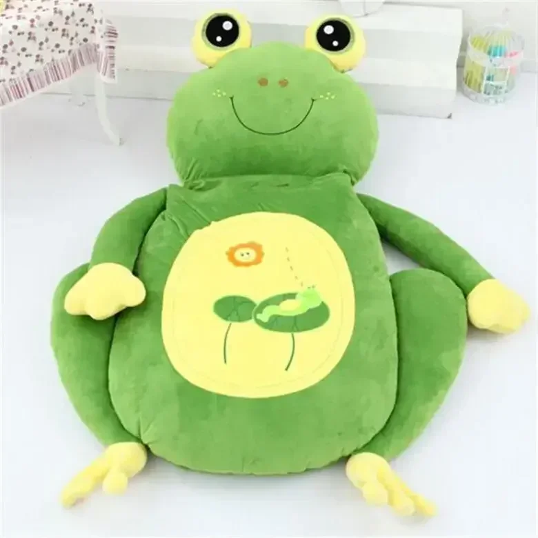 [Funny] Very cute cartoon Sleeping Bag soft animal Cat  Frog Monkey Bear Bed Carpet Tatami Sofa mat Beanbag plush toy kids gift