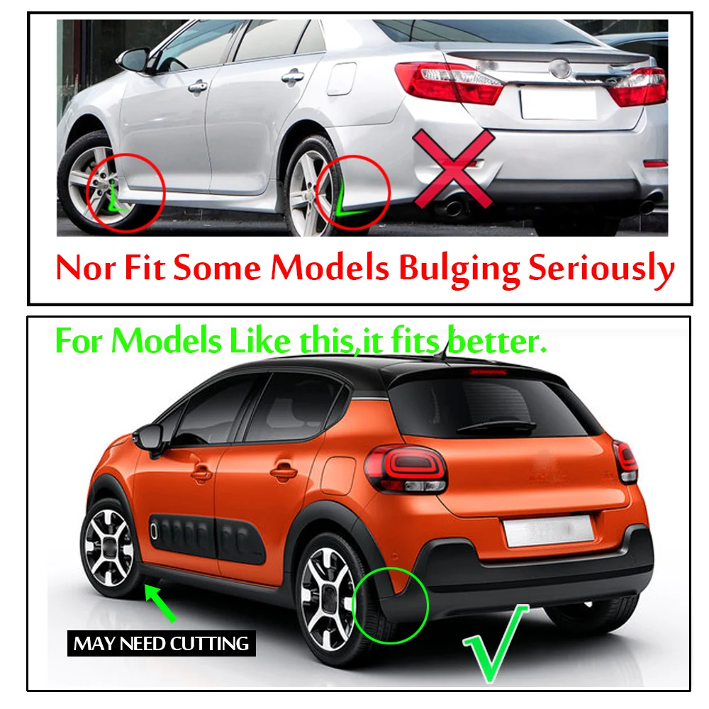 Mud Flaps Mudflaps Splash Guards Mudguards For Citroen C1 C2 C3 C4 Grand Picasso C5 C6 C-Crosser C-Zero Saxo Xantia DS3 DS4 DS5