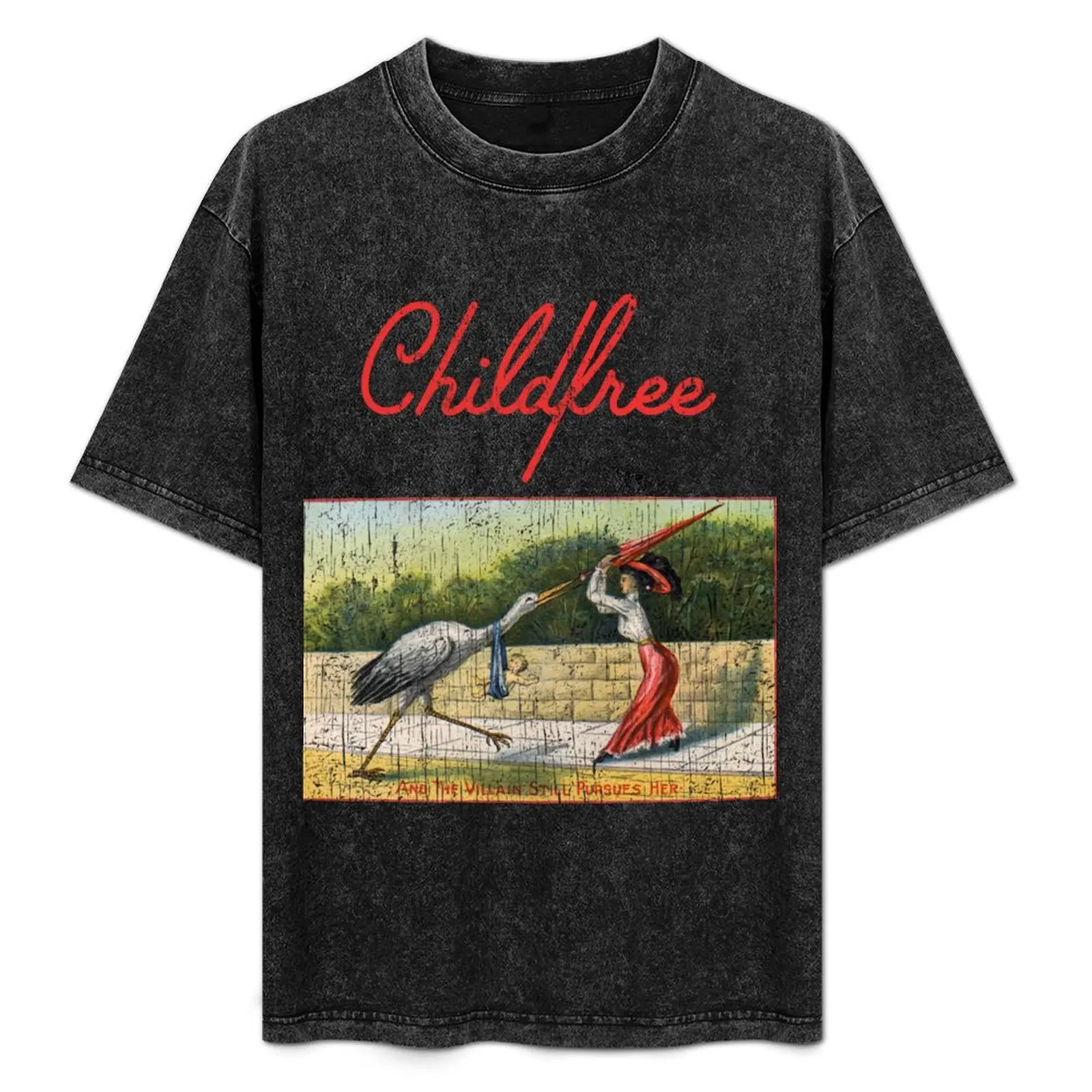 

Childfree Vintage Funny Quote No Kids T-Shirt Summer Holiday T-Shirt