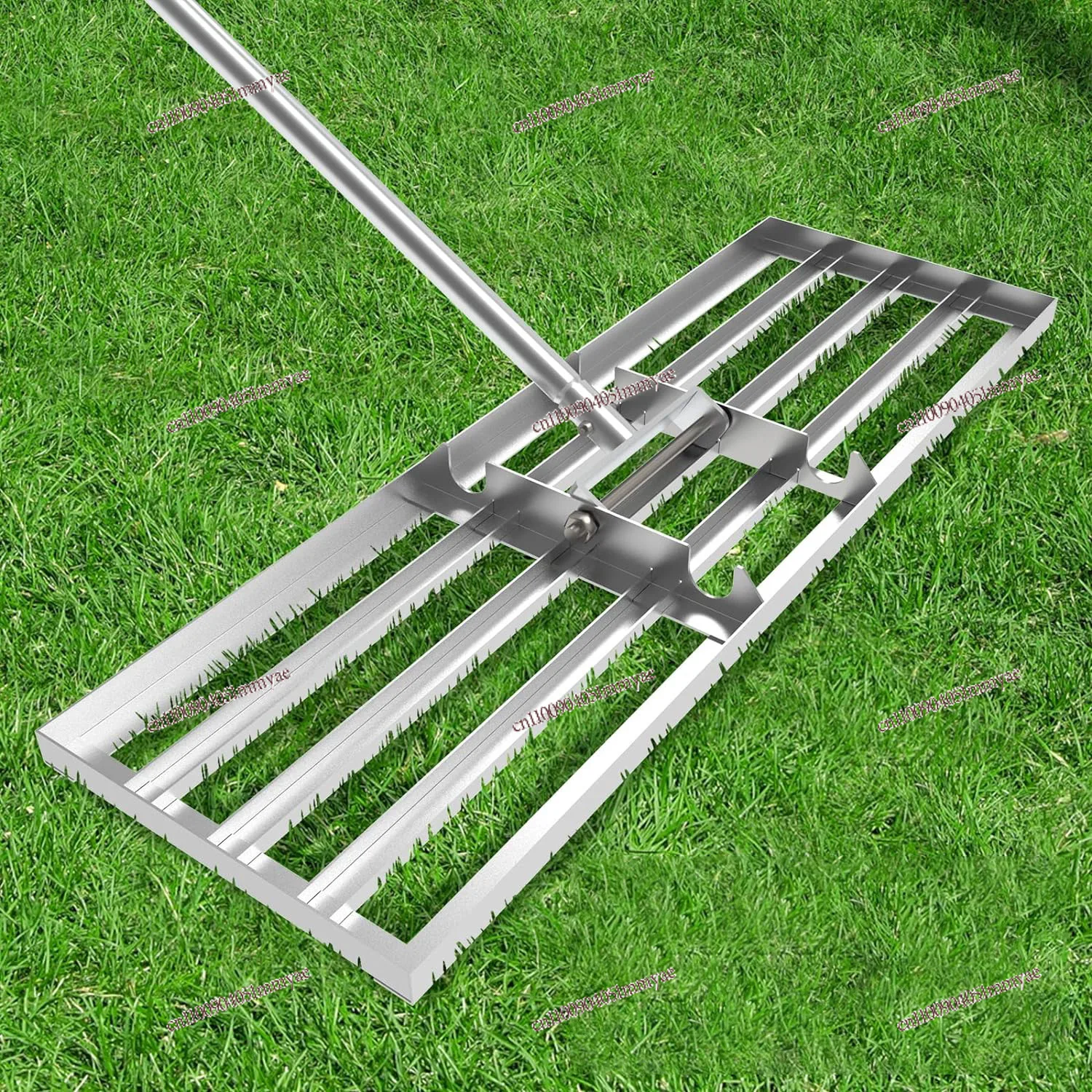 Removable Lawn Leveling Rake Garden Rake Metal Leveler Stainless Steel