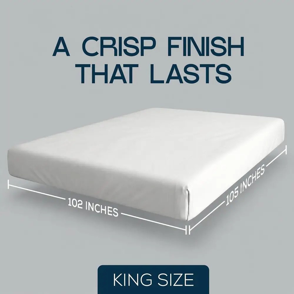 Bulk 16-Pack King lat Sheet Only, Hotel Top Sheet or Resort, White | Commercial Grade Sheet, Ultra Sot Microiber, Breathable abr