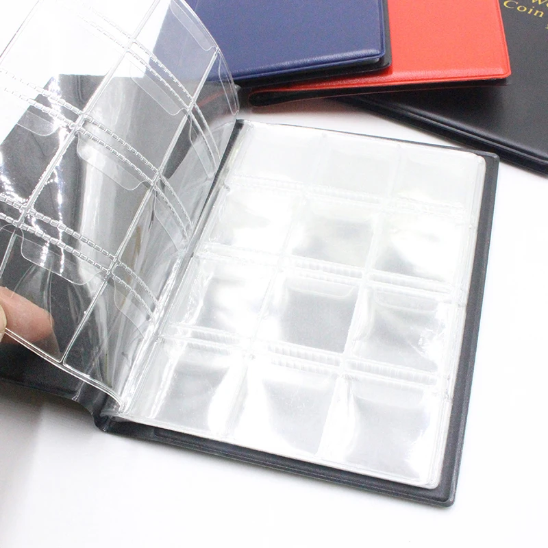 

1pc Photo Album Coin Album Holders Collection Book Scrapbook 120 Pockets Album For Coins Collection Book Home Decoration