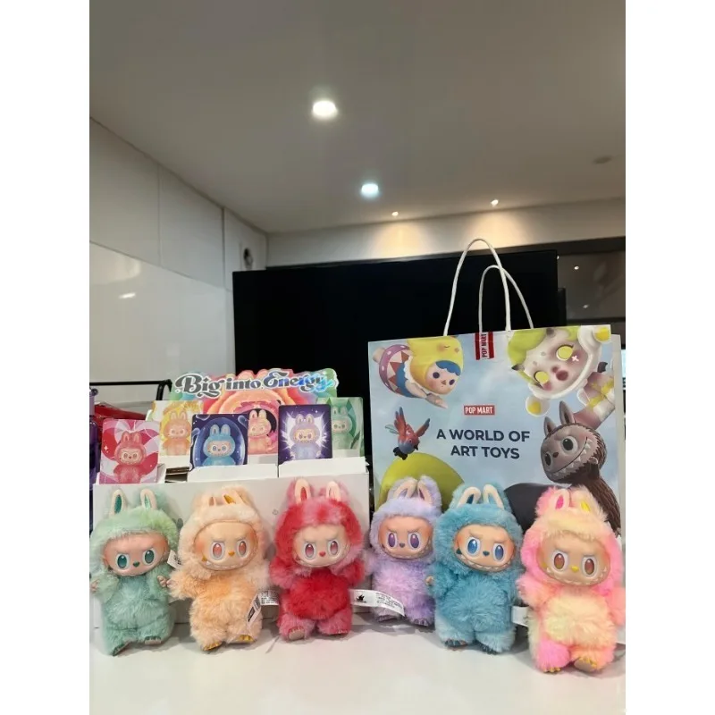 

POP MART Labubu Doll The Monsters Big into Energy Series Blind Box Random Vinyl Pendant Collectible Plush Toy Figure Gift