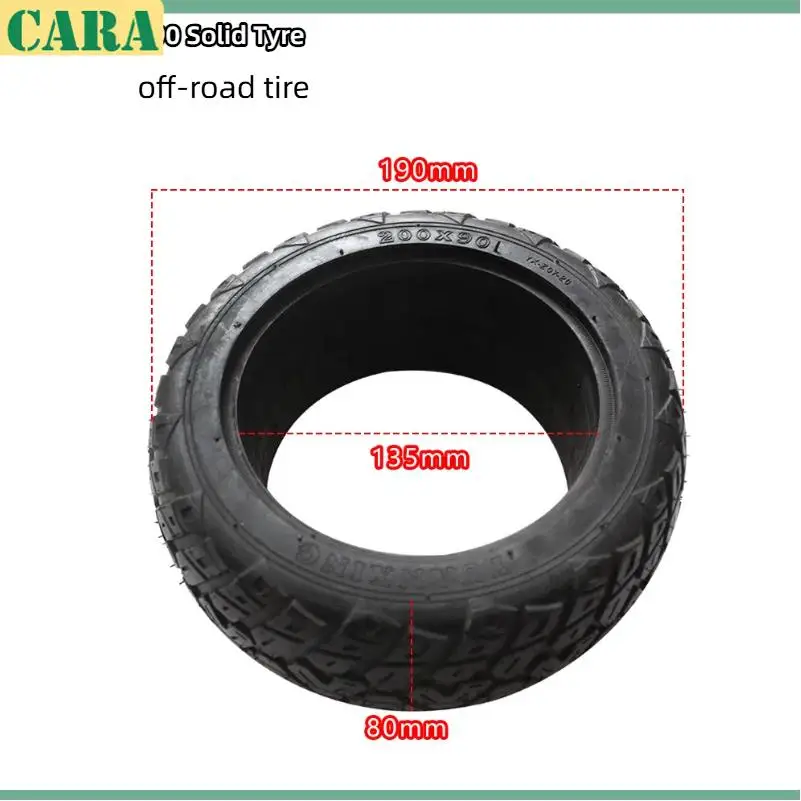 

Good Reputation 200x90 Solid Tires Without Inner for Electric Scooter, Torsion Car 8 Inch Non Inflatable Tyre