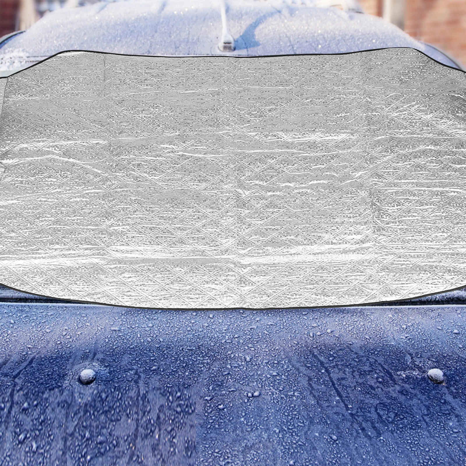 

Magnetic Snowproof Windshield Cover Durable Frost Guard for Winter Car Accessories Protects Against Ice Snow Easy to Use