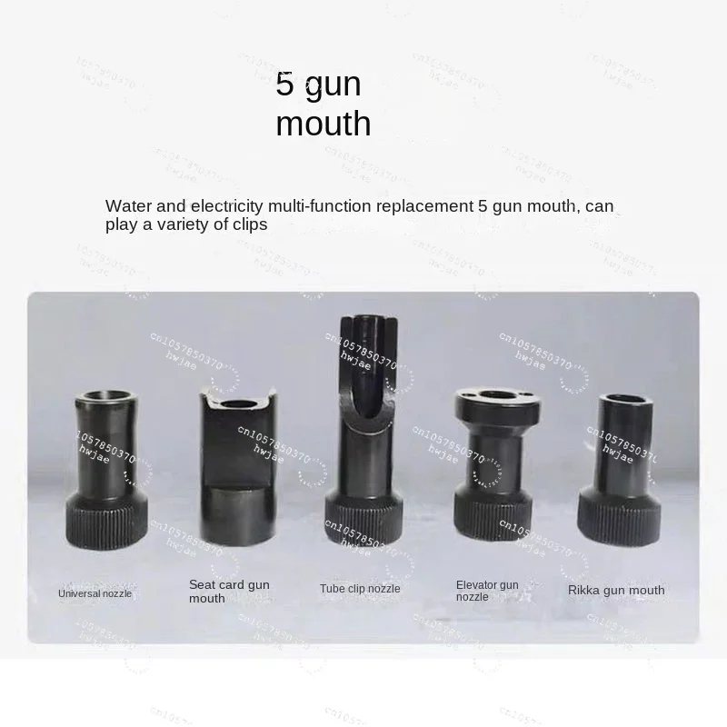 100J Multifunctional nail gun Electric Steel Nail Gun Woodworking Steel Rechargeable Door Window Nailer Nail Gun 20V/4Ah