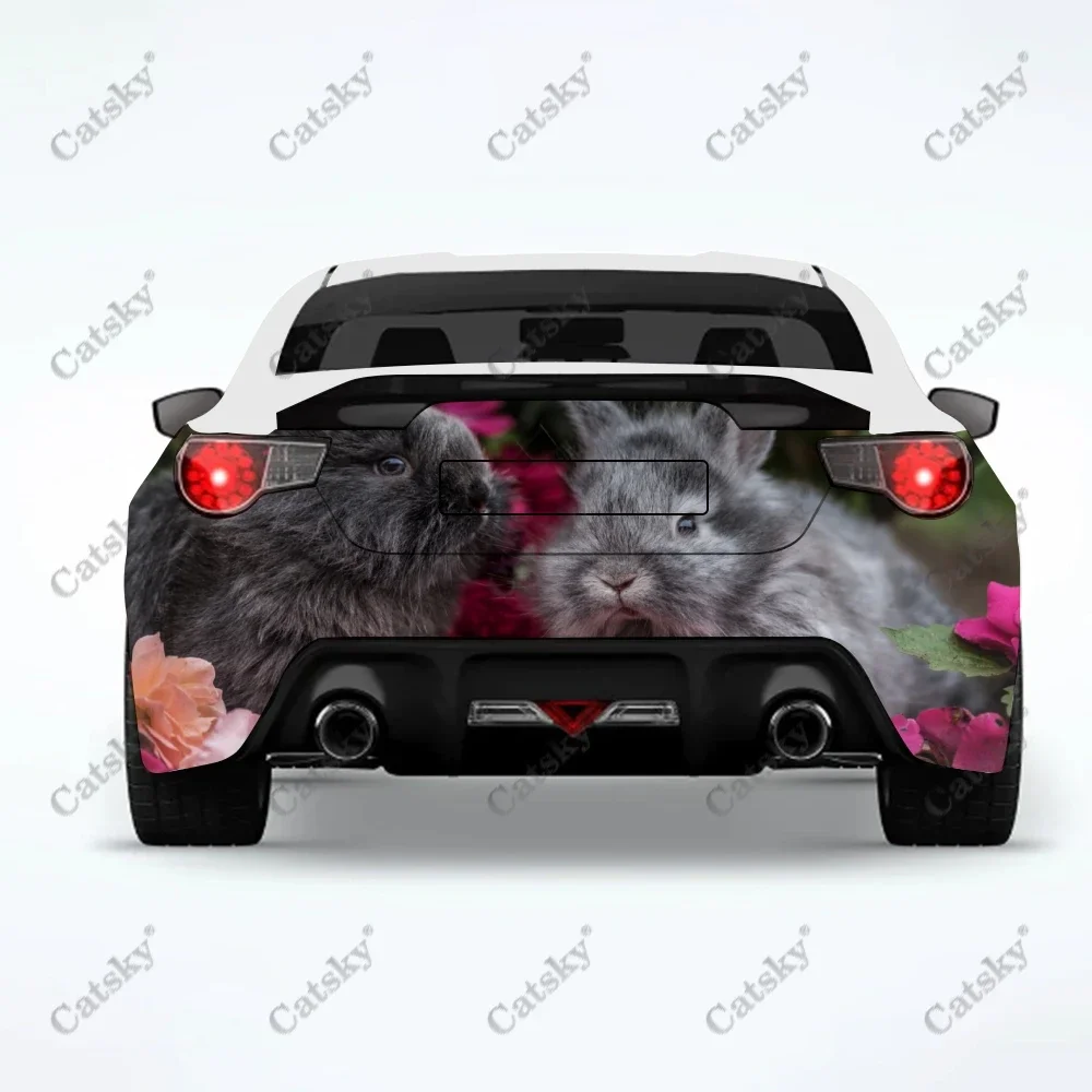 

rabbit animal Car stickers truck rear tail modification suitable for truck pain packaging accessories car stickers decals