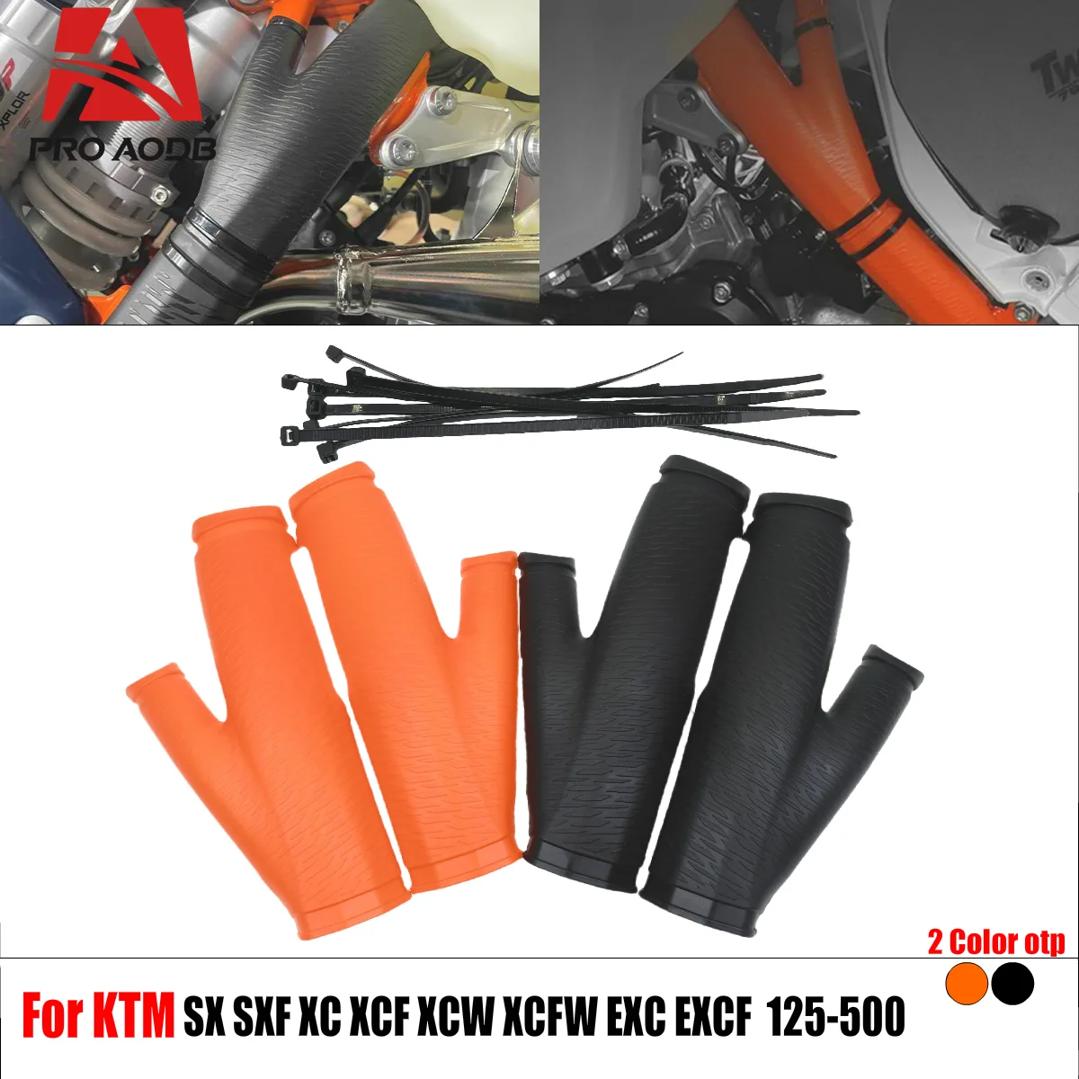 

High-Quality Motorcycle Plastic Frame Cover Guards For KTM SX SXF XC XCF EXC EXCF 125-500 2019 2020 2021 2022 etc Dirt Bike