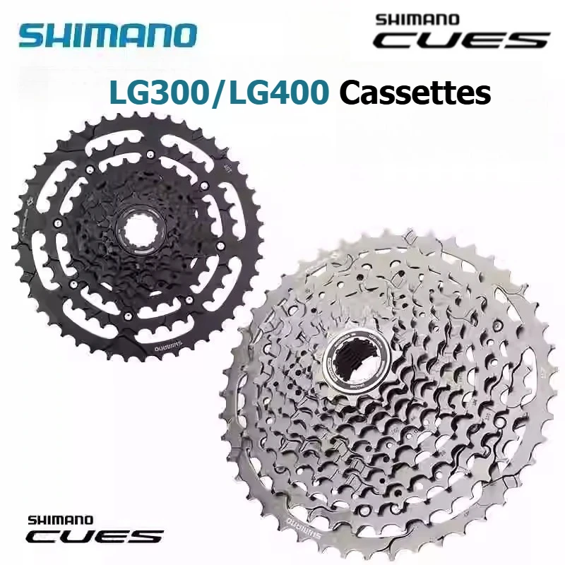 

Кассеты SHIMANO CUES MTB, 10/11 скоростей, кассета LG300/LG400