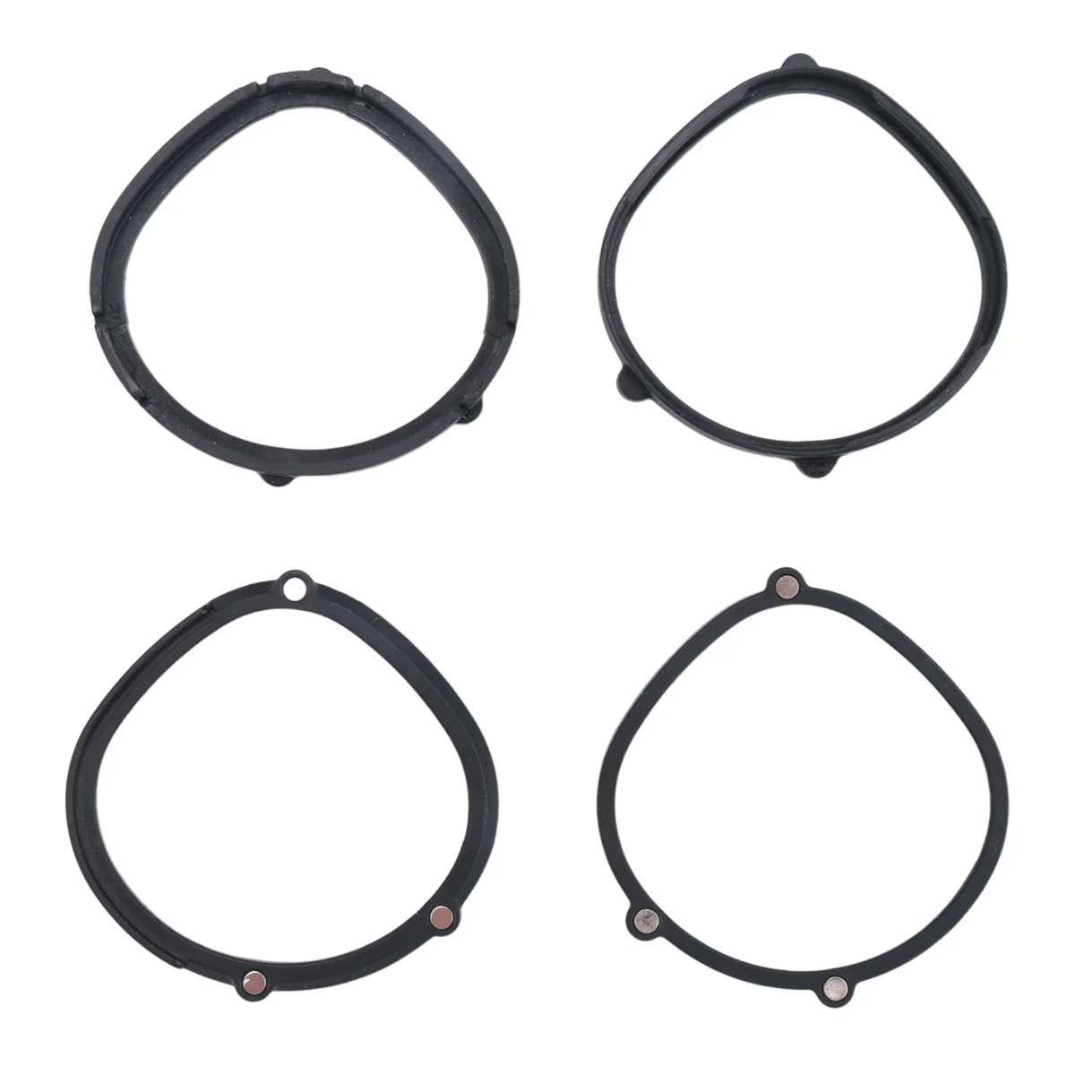 Para Oculus Quest 2 VR Marco de lente de gafas magnético Clip de desmontaje rápido Protección de lente para gafas VR (sin lente)