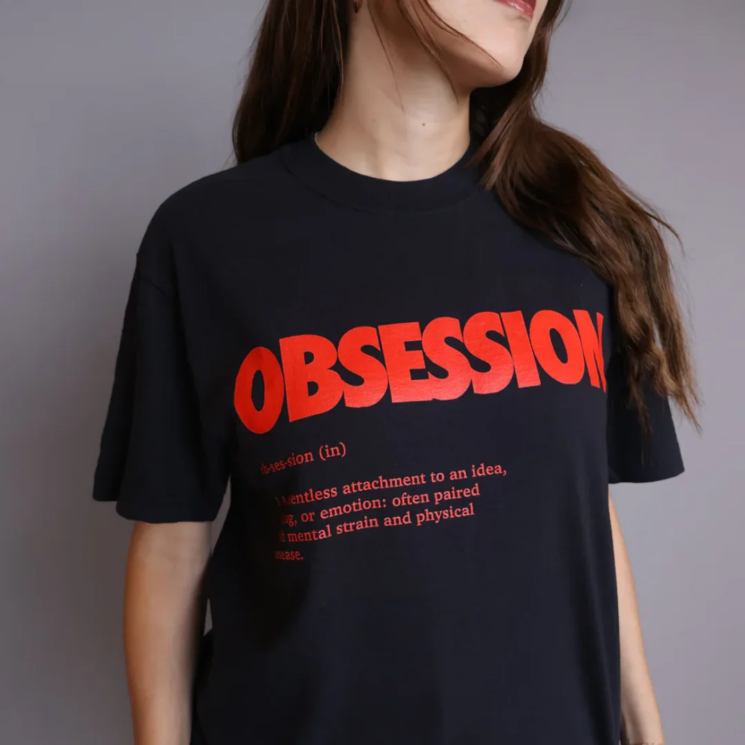 Obsession Definition T-Shirt movie graphic T-shirt Summer Fa