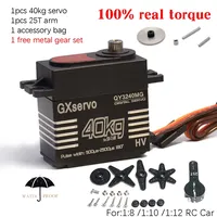 GXservo Servo Large Torque 40KG Metal Gear Digital Servos For RC Accessories 1/8 1/10 Remote Control Toy Smart Car Robot Crawler