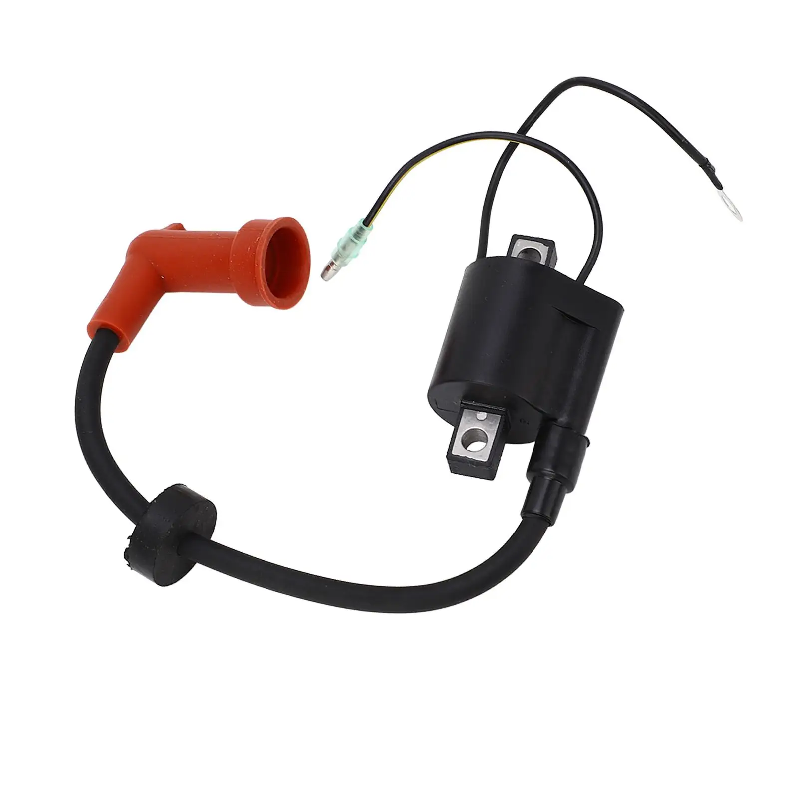 High Performance Outboard Engine Ignition Coil 66T 85570 00 for 40hp E40 Motor - Heat Resistant Boat Motor Part