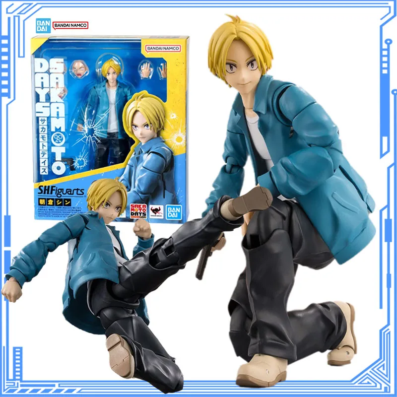 

Bandai Genuine SAKAMOTO DAYS Model Kit Anime Figures SHF Asakura Shin Action Figure Collection Model Toys for Christmas Gifts