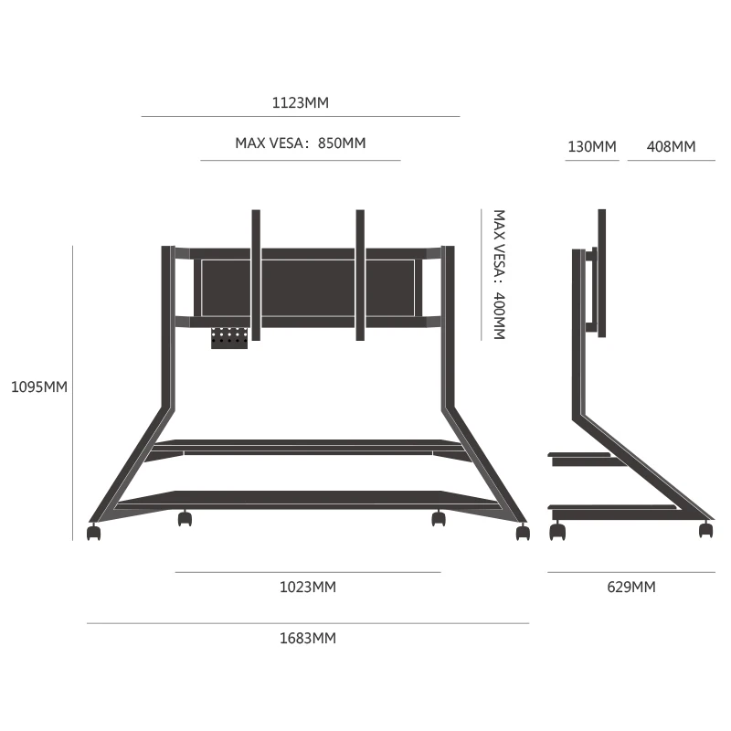 Meuble TV Grande taille pour 75/85/98/120