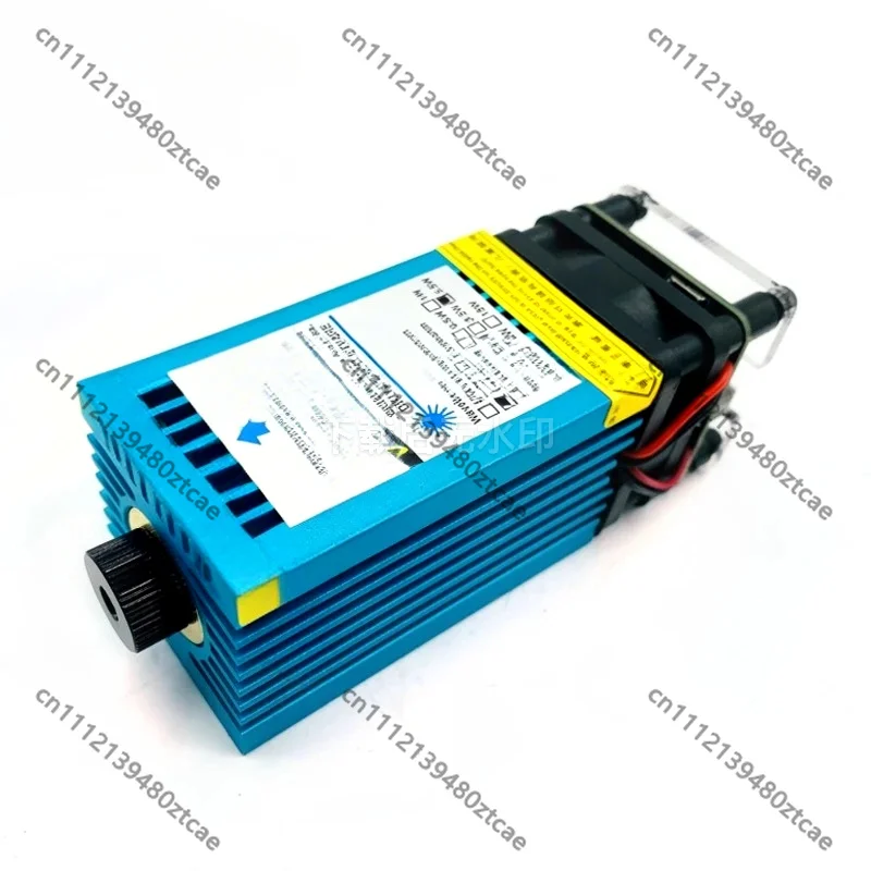 5500mW High Power Blue Laser Module 12V Adjustable Focus Laser Head DIY Engraving Cutting Machine Accessories view 3