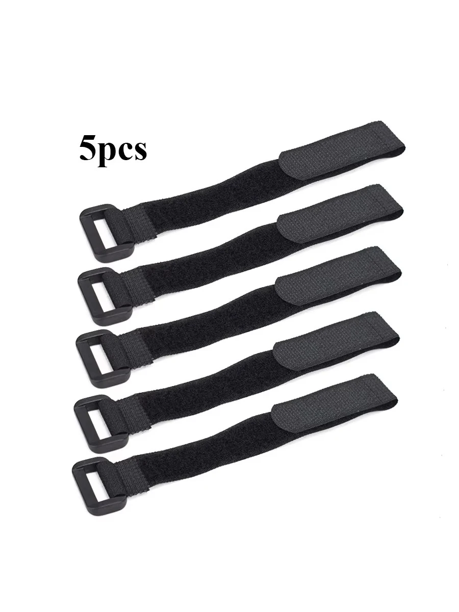 AliExpress 5pcs Durable Fishing Rod Tie Strap - Easy to Use Fishing Pole Fixing Wrap Band, Rod Holder, Outdoor Fishing Tools