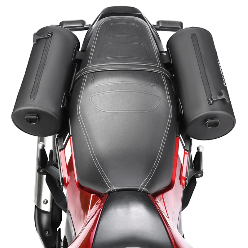 

*Cruiser waterproof front bag vintage motorcycle tool kit electric car rear seat side hanger bag