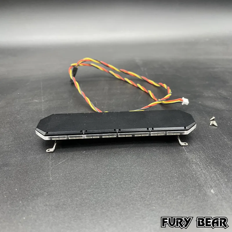 

RGB High Brightness Engineering Light Светодиодный потолочный фонарь для 1/14 Tamiya RC Truck Scania R470 R620 Прицепный грузовик, грязевой прицеп