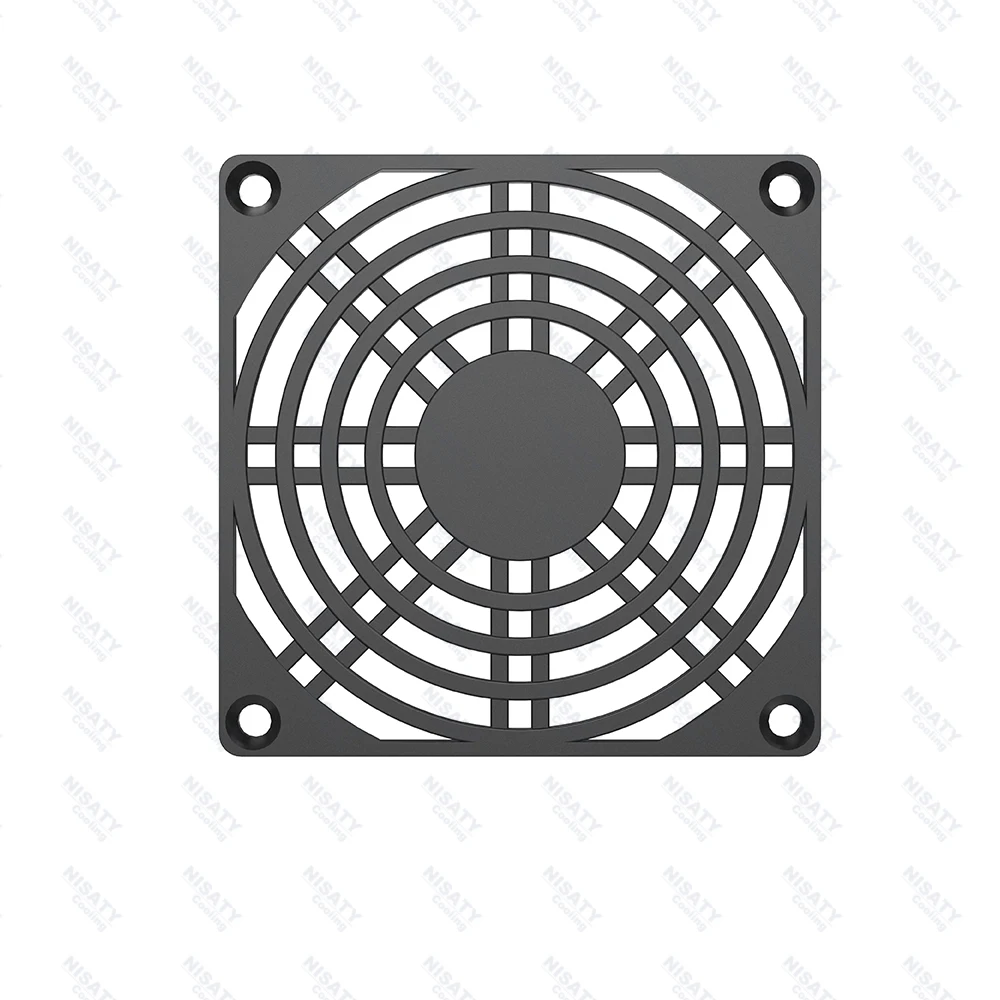 2PCS Ligtweight PC Fan Dust Filter Screen 40mm 50mm 60mm 80mm 90mm120mm Plastic Dustproof Grills Desktop Computer PC Fan Grills