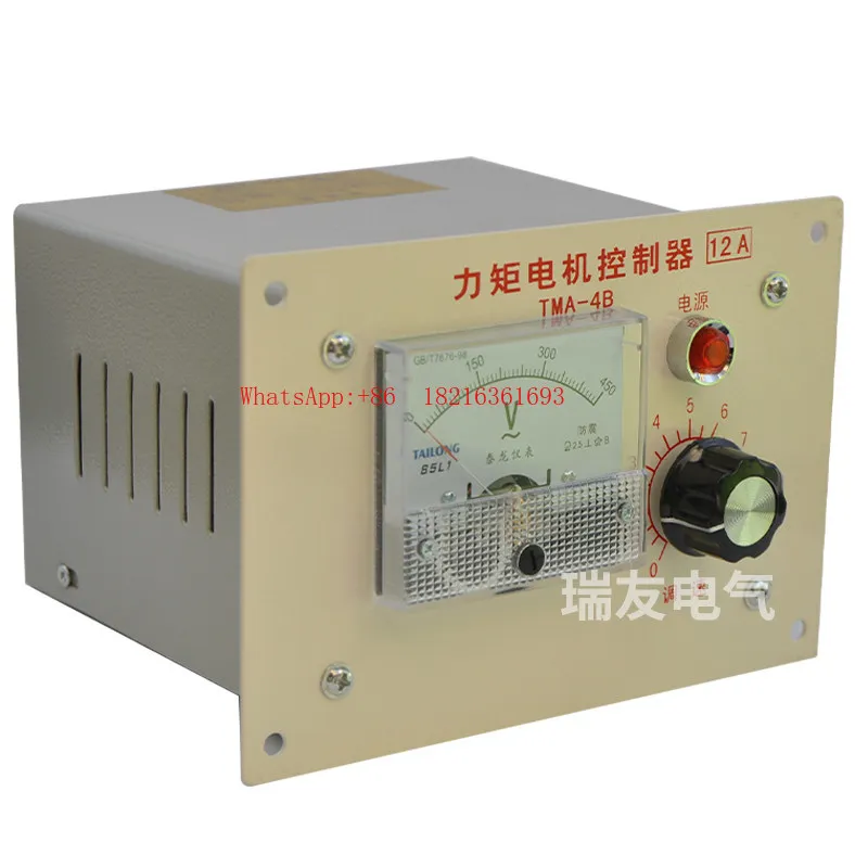 Limited Offer Torque Motor Controller TMA-4B 10A Three-phase Motor Speed Controller Control Panel Instrument 380V Winding Mach