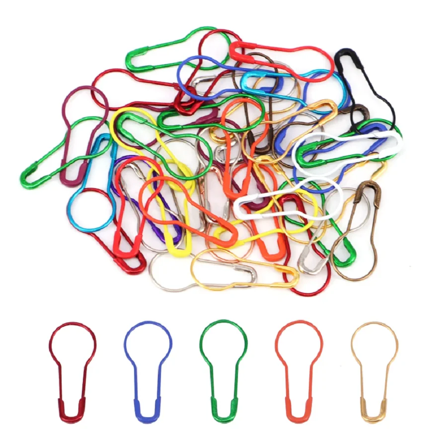 Safety Metal Fastening Clip Pin Needles Colorful Clothing for Sewing Quilting Craft Knitting Stitch Marker Pins
