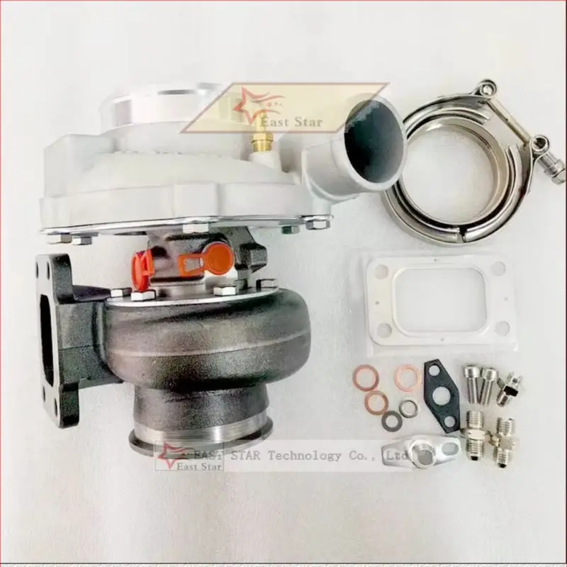 Turbocharger GTX3076R GT3076R Dual Ball Bearing Forged Wheel Turbine AR 0.82 T3 V-band C 0.60 Universal Turbo 1.8-3.0L 400-750HP