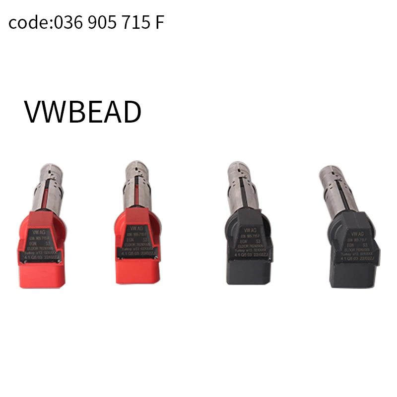 

036905715F 036 905 715 F 036 905 715F Ignition Coil For Golf Jetta Bora Beetle Polo Sharan Tiguan A1 A3 Octavia 1.6 1.4