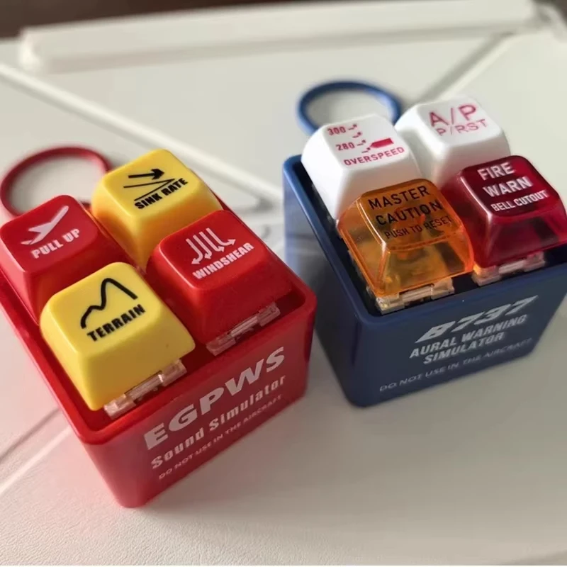 جهاز محاكاة تحذير جديد لعام 2025 لجهاز الطيار المنعش وتخفيف التوتر Egpws Boeing 737 جهاز محاكاة صوت التحذير #1