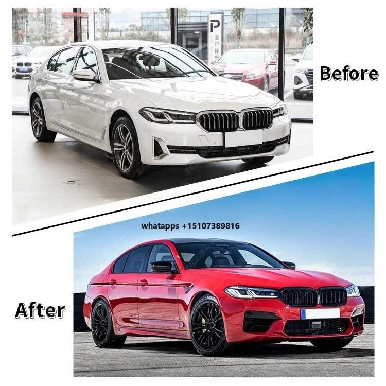 

PP Material Body Kit for 5 Series G30 G38 LCI M5 Wide Style Car Bumper Front Rear Bumper Fender