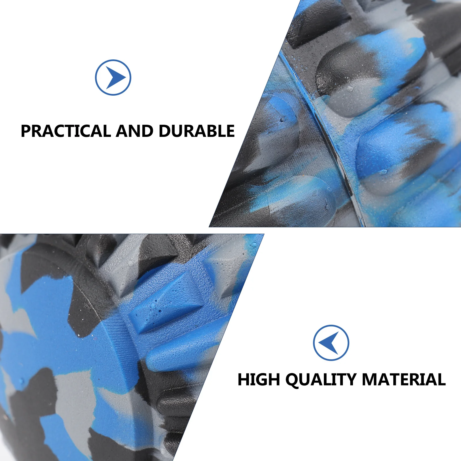 

Foot Plantar Blue Stripe Extra-Firm Eva Muscle Relaxation Roller Yoga Pilates Fitness Training Tool Massage Foot Massage