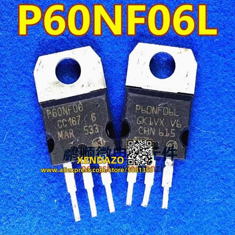 10pcs/lot STP60NF06 P60NF06 60NF06 60N06 60A 60V TO-220