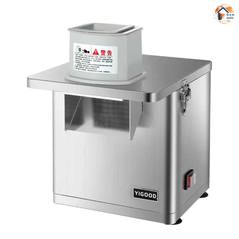 

Multi-Function Vegetable Slicer Chop/Dice/Shred 4-in-1 Stainless Steel Kitchen Machine Food Processor 220V 110V