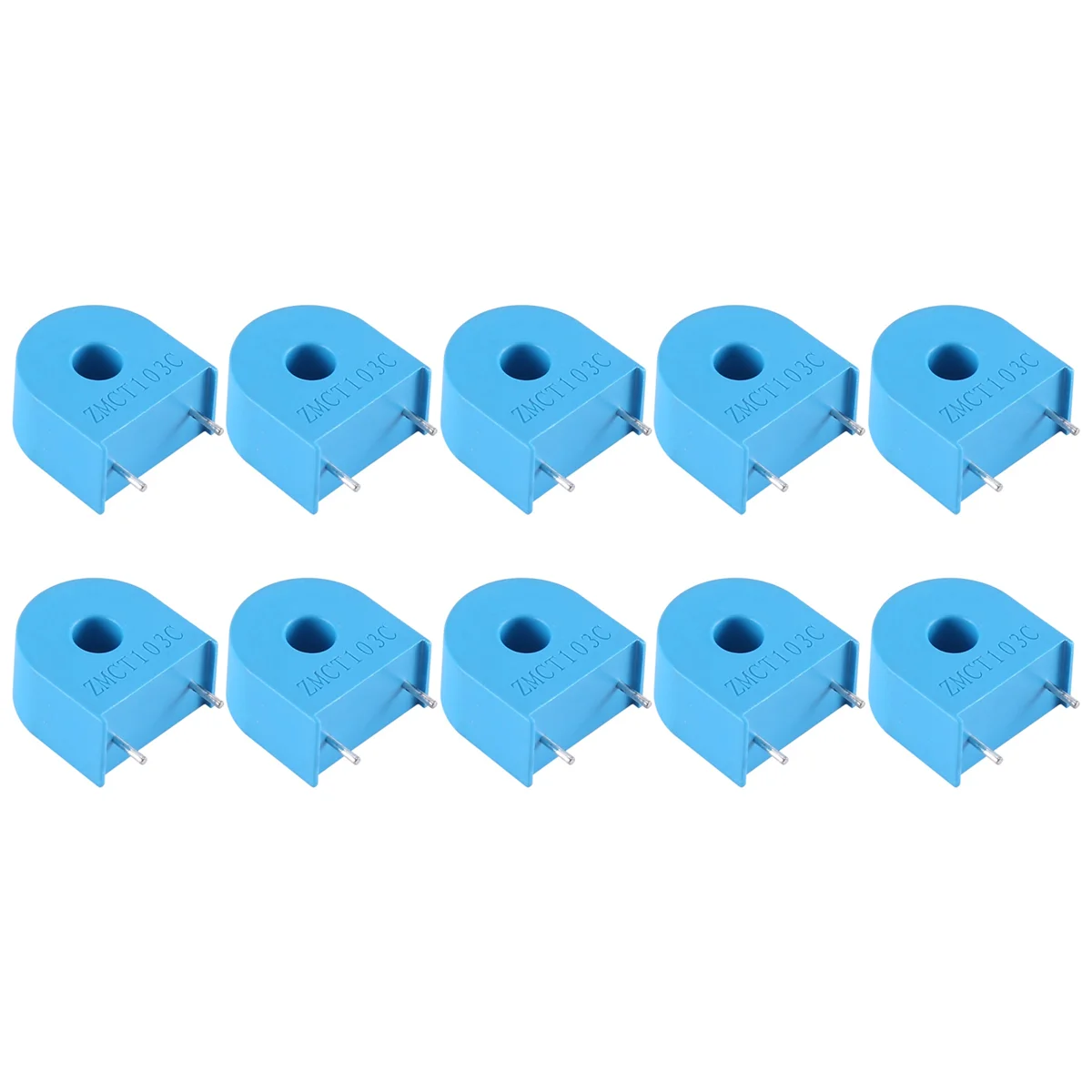 ABYC 10PCS ZMCT103C 5A/5MA CT103 Precision Miniature Current Transformer In-Line 2-Pin DIP-2