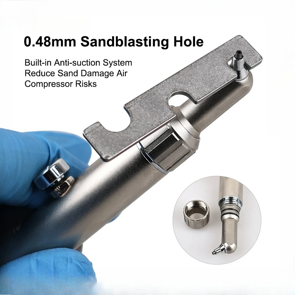 SYJH Dental Aluminum Oxide Micro Blaster Interface Microetcher Sandblasting Alumina Gun Air Abrasion Polisher Dental Equipment