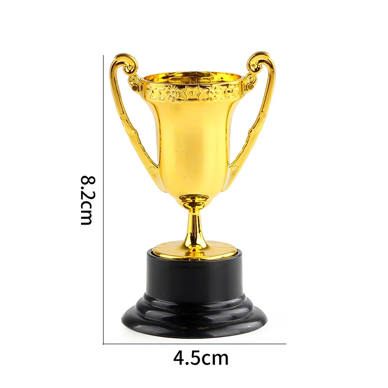 1pc Kinder Sport Tag Schule passt Prop Kunststoff Gewinner Trophäen Kinder Award Spielzeug DIY Dekoration